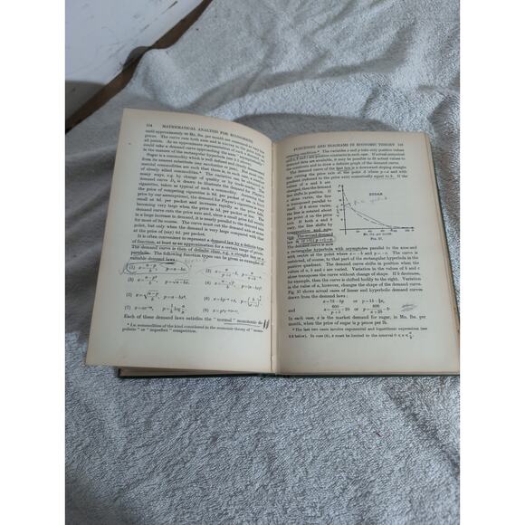 Mathematical Analysis for Economists by R. G. D. Allen, 1950 Vintage Hardcover - Picture 6 of 7